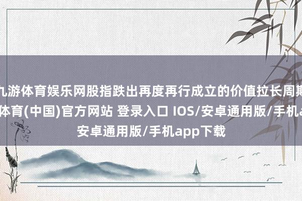 九游体育娱乐网股指跌出再度再行成立的价值拉长周期看-九游体育(中国)官方网站 登录入口 IOS/安卓通用版/手机app下载