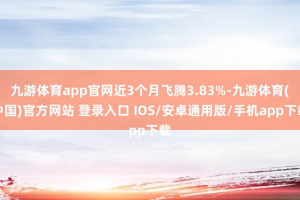 九游体育app官网近3个月飞腾3.83%-九游体育(中国)官方网站 登录入口 IOS/安卓通用版/手机app下载